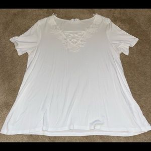 White Tee